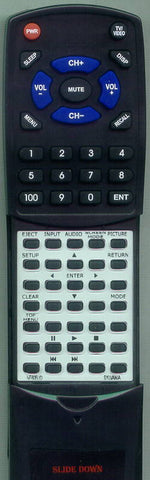 SYLVANIA LD195SL8 Replacement Remote