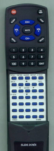 SYLVANIA LC320SLX Replacement Remote