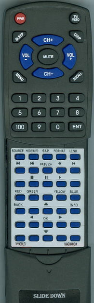 MAGNAVOX 50MF412BF8 Replacement Remote