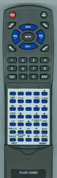 MAGNAVOX 45FNT004 Replacement Remote