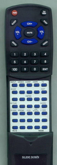 INSIGNIA NRC100 Replacement Remote