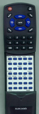 INSIGNIA NRC100 Replacement Remote