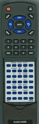 PROSCAN PSB3713B Replacement Remote