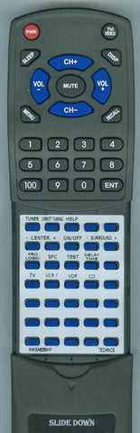 TECHNICS SAEX900 Replacement Remote