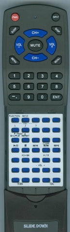 TEAC DCD6300 Replacement Remote