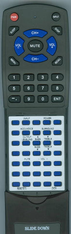 ZVOX REMOTE70 Replacement Remote