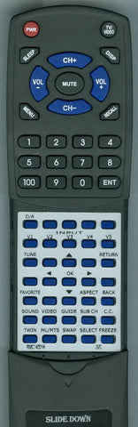 JVC RMC14001H Replacement Remote