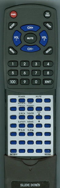 INSIGNIA RTRMCSB515 Replacement Remote