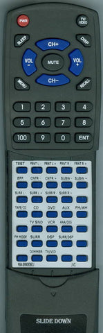 JVC RMSRX5060J Replacement Remote