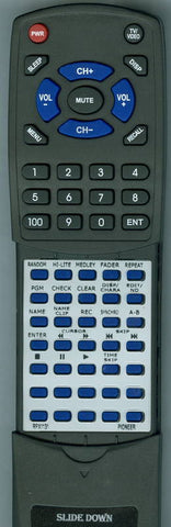 PIONEER RPX1131 Replacement Remote