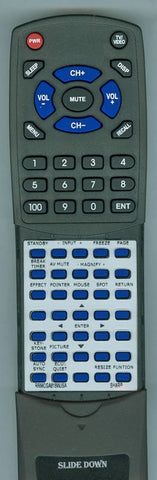 SHARP XR50SL Replacement Remote