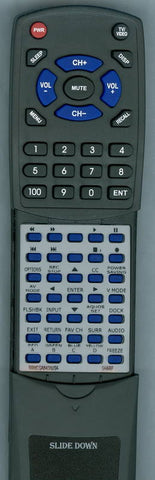 SHARP LC52LE820UN Replacement Remote