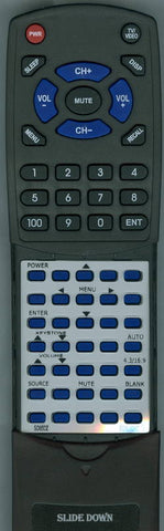 BOXLIGHT RTSD650Z Replacement Remote