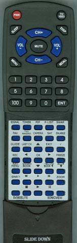 SONICVIEW SV360 ELITE Replacement Remote