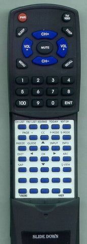 HAIER HL52T Replacement Remote