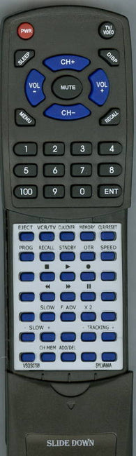 MAGNAVOX 483521917173 Replacement Remote