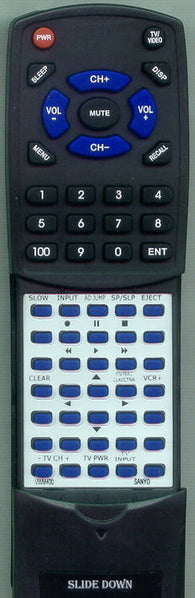 SANYO RTVWM400 Replacement Remote