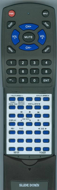 PIONEER CLD3080 Replacement Remote