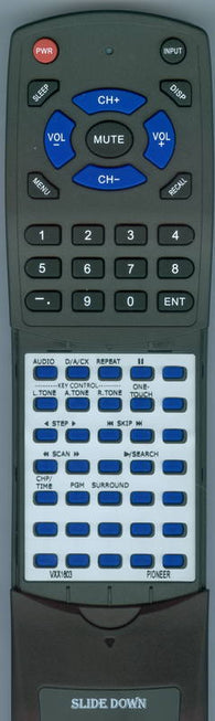 PIONEER CLDV74 Replacement Remote