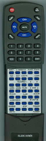 PIONEER CLD52 Replacement Remote