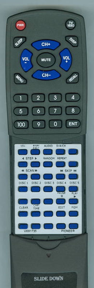 PIONEER CLDM301 Replacement Remote