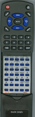 PIONEER CLDM460 Replacement Remote