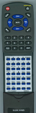 INSIGNIAINSER ISHTIB102731 Replacement Remote