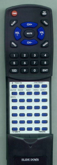 PANASONIC CQVA707WEUC Replacement Remote