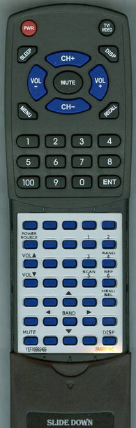 PANASONIC CQDF701U Replacement Remote