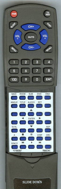 PANASONIC CQVAD7200U Replacement Remote