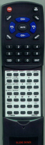 PANASONIC CQVD7200U Replacement Remote