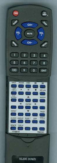 PANASONIC CQVD7500U Replacement Remote