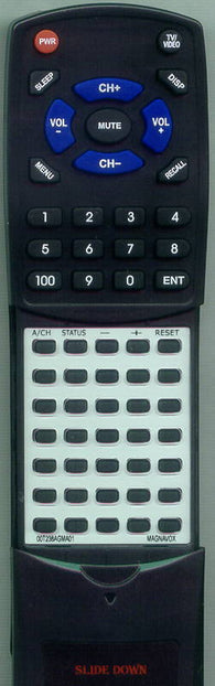 MAGNAVOX EMK872MY01 Replacement Remote