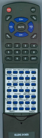 PANASONIC RT076N0HR010 Replacement Remote