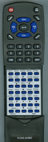 SANSUI VRDVD4000 Replacement Remote