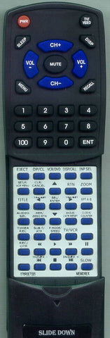 SANSUI VRDVD4001 Replacement Remote