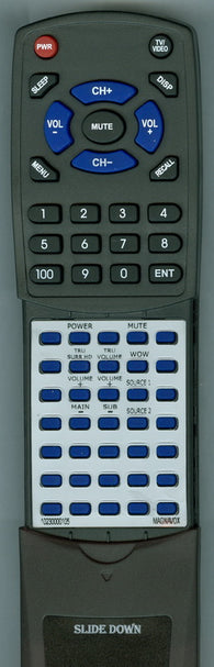 MAGNAVOX MSB5305 Replacement Remote