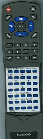 ZENITH SLS1935S Replacement Remote