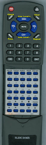 SONY CDPCA8ES Replacement Remote