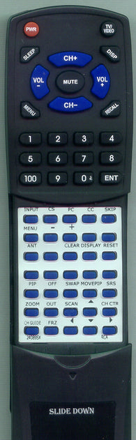 RCA 205501 Replacement Remote