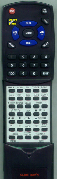 ONKYO--INSERT TXSV90PRO Replacement Remote