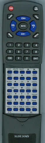 RCA RTDVD1 Replacement Remote