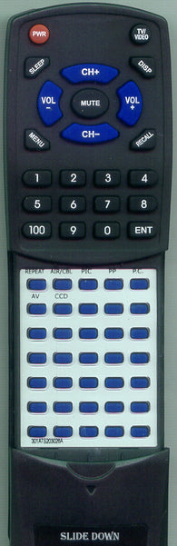 INSIGNIA RCA26OA Replacement Remote