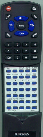 INSIGNIA NS42EPTV Replacement Remote