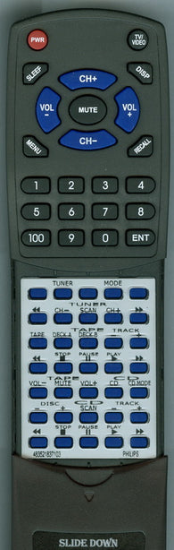 MAGNAVOX FR910PBK02 Replacement Remote