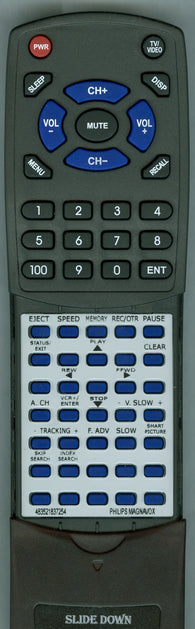 MAGNAVOX 483521837255 Replacement Remote