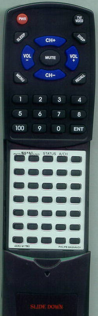 MAGNAVOX EM5019C121 Replacement Remote