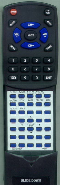 MAGNAVOX H175CCBA02 Replacement Remote