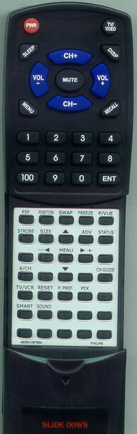 MAGNAVOX G08RPBAB02 Replacement Remote