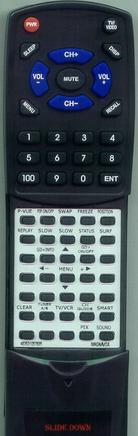 MAGNAVOX M175CCBA02 Replacement Remote